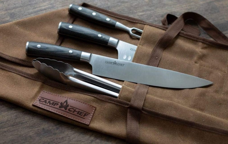 Camp Chef Deluxe 4 Piece Carving Knife Set, Multi - Image 2