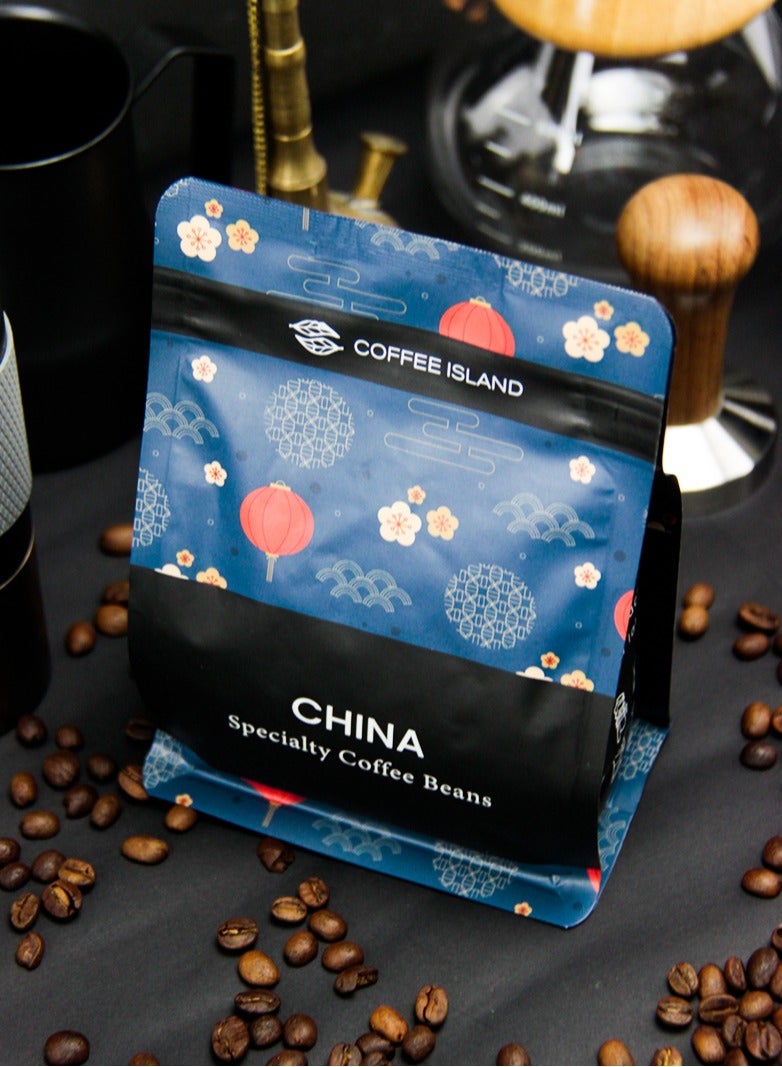 تيلاند جزيرة القهوة الصين يونان قهوة خاصة ، أرابيكا 100٪ ، تحميص متوسط ، جوزي ، فاكهي ، ونكهة عشبية ، درجة SCA 84 ، 250 جرام - Image 5