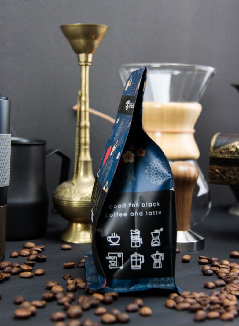 تيلاند جزيرة القهوة الصين يونان قهوة خاصة ، أرابيكا 100٪ ، تحميص متوسط ، جوزي ، فاكهي ، ونكهة عشبية ، درجة SCA 84 ، 250 جرام - Image 4