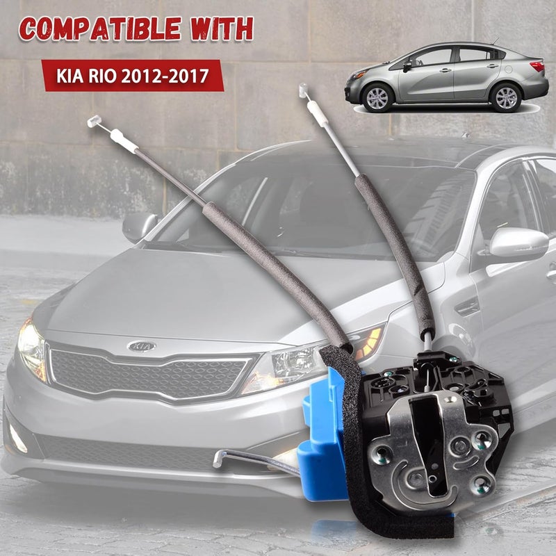 Predep Rear Driver Side Door Lock Actuator for Kia Rio 2012-2017 - Image 3