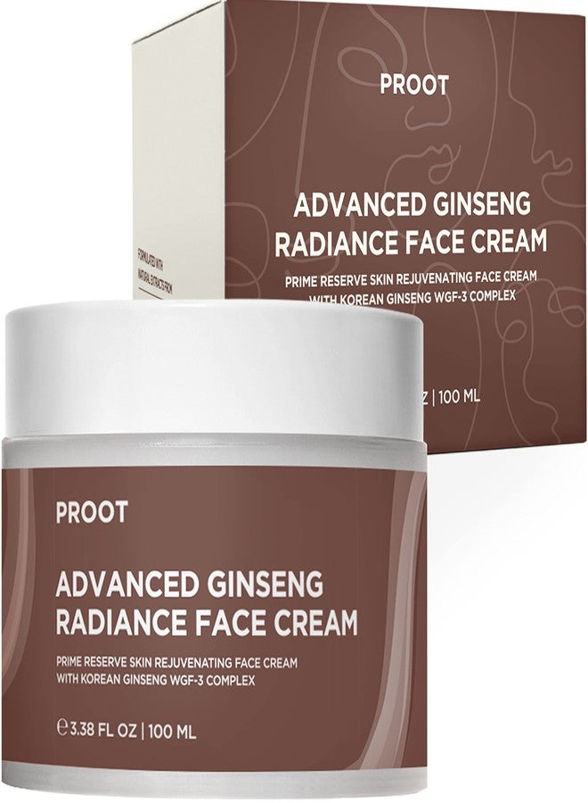 PROOT Ginseng Face Cream | Advanced Radiance Face Moisturizer With Korean Panax Ginseng | Korean Ginseng Face Cream with 54% Korean Ginseng Extracts | Use with Ginseng Serum for the Best Results - Image 1