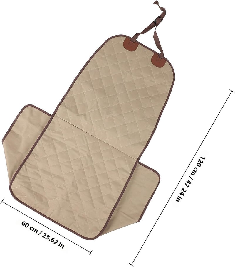 Pet Car Front Seat Cover Waterproof Dog Mat Protector Sturdy Pet Auto Seat Cover for Vehicle Travel - Image 2