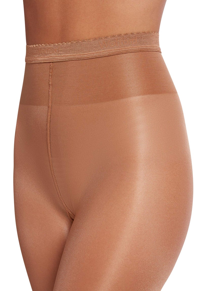 Wolford Neon 40 Denier Semi-Opaque Shiny Tights For Women Pantyhose Semi-Sheer Hosiery Soft Waistband Comfort Everyday Wear - Image 3