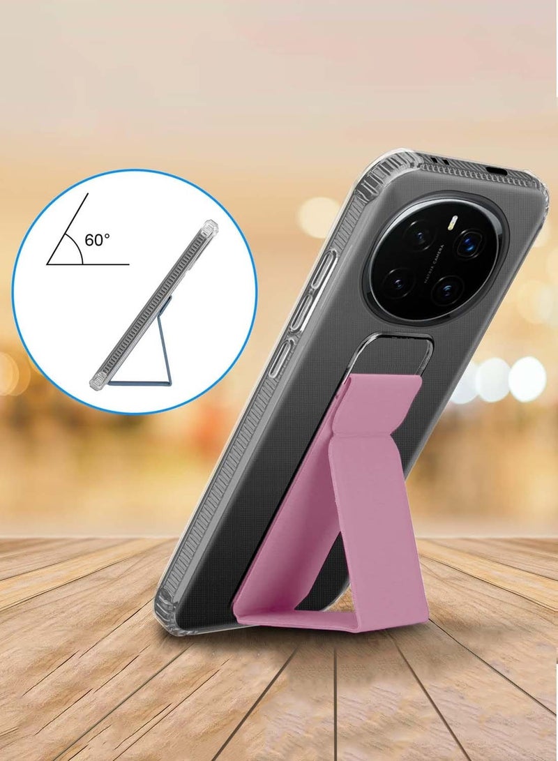 دبليو تيك غطاء غطاء وسادة هوائي هونر ماجيك 7 برو 5 جي 2024 TPU - شفاف / وردي - Image 1