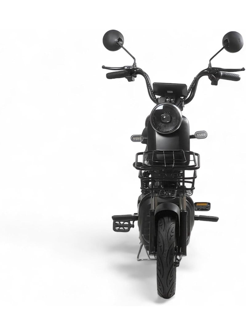 Electric Bike for Adults – 48V Battery, 60 km/h Top Speed, 40 km Range – With Remote, Alarm, Turn Signals, Horn – Up to 150 kg Capacity - Image 4