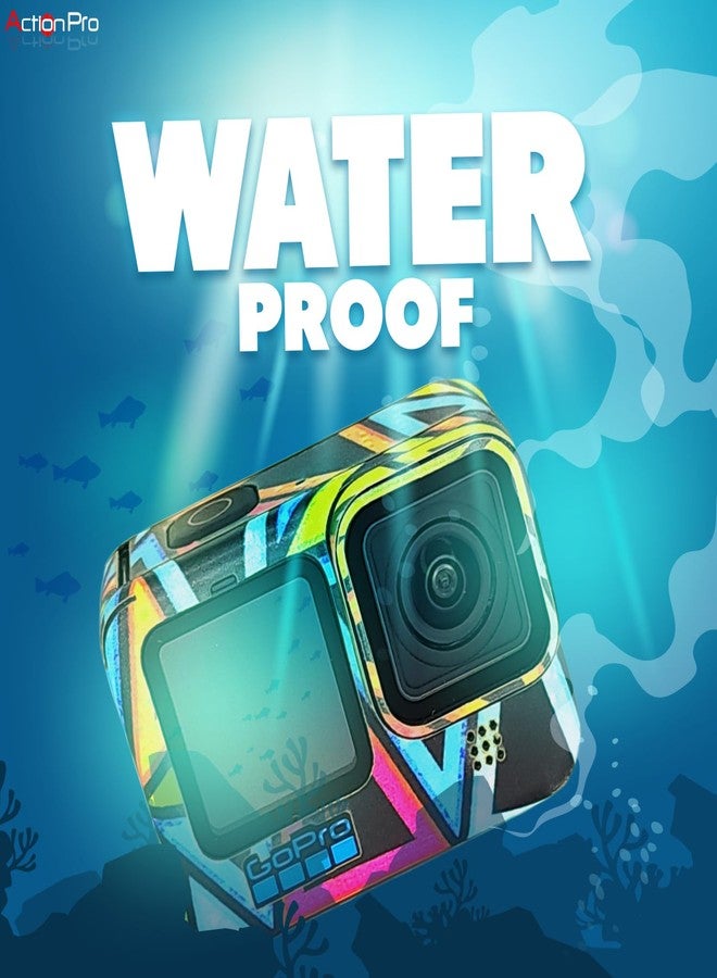 Action Pro Camera Skin Compatible with GoPro Hero 9/10/11/12/13 Action Camera - Image 2