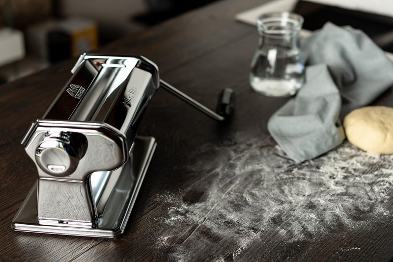 MARCATO Made in Italy Atlas 180 Roller Manual Pasta Machine, Chrome Steel. - Image 3