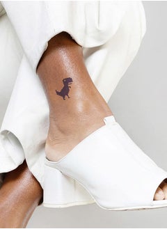 inkbox Inkbox Temporary Tattoos, Semi-Permanent Tattoo, One Premium Easy Long Lasting, Water-Resistant Temp Tattoo with For Now Ink - Lasts 1-2 Weeks, Chrome, 2 x 2 in  - Image 2
