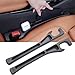 YOYOKIT 2PCS Car Seat Gap Filler Universal No Drop Seat Guard Organizer Stocking Stuffers for Men Women Car Accessories Between Seat Console for Car SUV Truck Black - Image 2