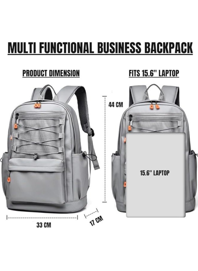 Outdoor Casual Double Shoulder Backpack High Quality Waterproof with Large Capacity [20 - 39] L Multi-Function for Travel, Laptop 15.6 inch, College, Luggage, Sports Backpack 44*17*33 cm - Image 2