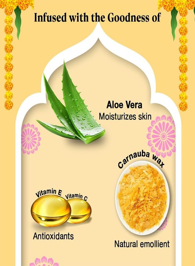 DAZLLER طقم دازلر غراند غلام - لون بشرة متوسط، مجموعة مكياج شاملة مع برايمر، فاونديشن سائل، كاجال، ماسكارا، ظلال عيون والمزيد، تدوم طويلاً، خفيف الوزن، مقاوم للماء، مناسب لجميع أنواع البشرة - Image 3