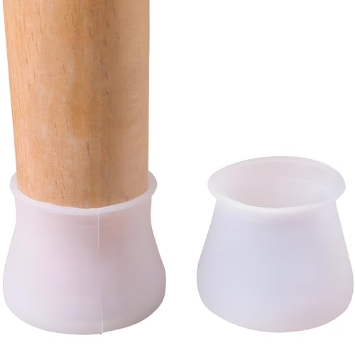 Garth Silicone Chair Leg Floor Protectors | Furniture Pads Chair Legs Caps for Protect Floors from Scratches | Furniture Leg Caps Non Slip Reduce Noise | Protecting Floors from Scratches (4 pc) - Image 1