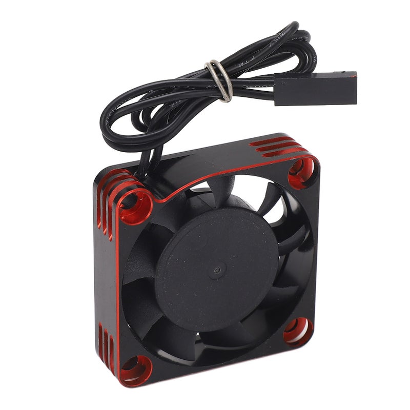 RC Car Motor Cooling Fan Universal 40x40mm 15000RPM RC ESC Heatsink Fan for AXIAL for Traxxas for HSP for Redcat for HPI DC 5‑9V Red - Image 4