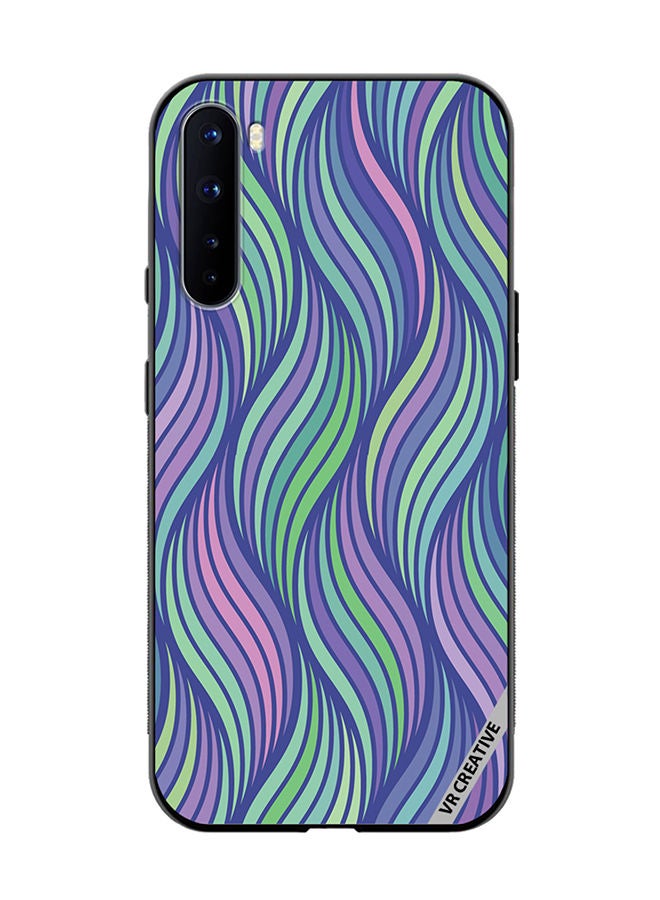 VR CREATIVE Protective Case Cover For OnePlus Nord Strips Design Multicolour - Image 1