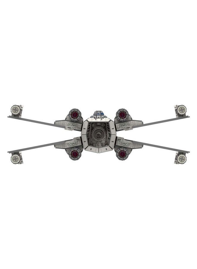 4 دي سيتي سكيب مجموعات نماذج ورقية ثلاثية الأبعاد لمناظر مدينة حرب النجوم (مقاتلة T-65 X-Wing) - Image 5