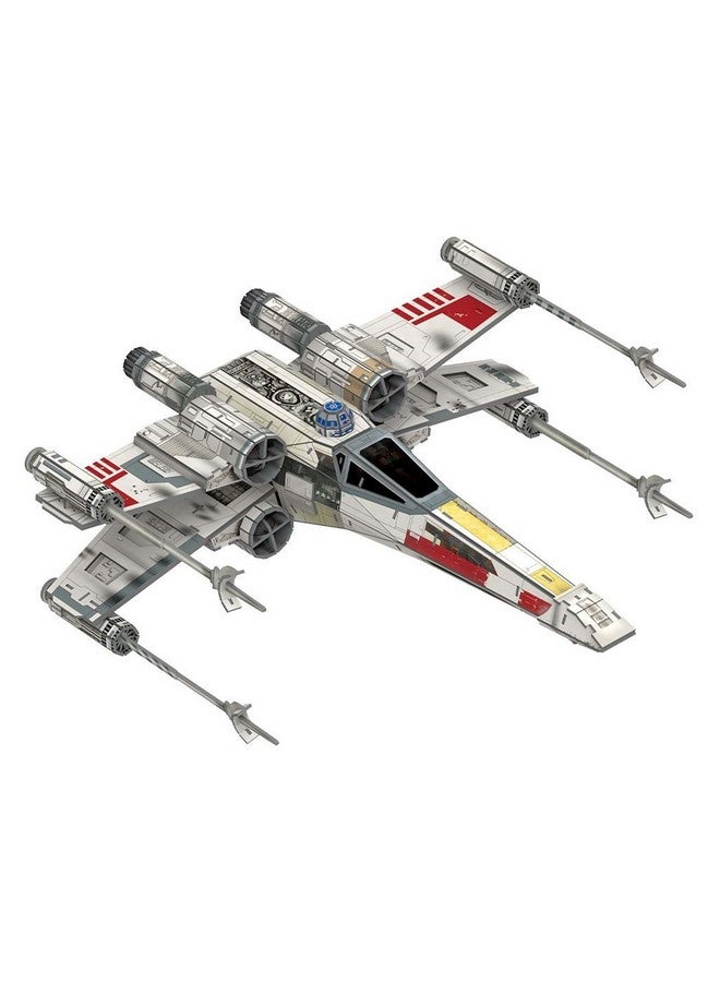 4 دي سيتي سكيب مجموعات نماذج ورقية ثلاثية الأبعاد لمناظر مدينة حرب النجوم (مقاتلة T-65 X-Wing) - Image 1