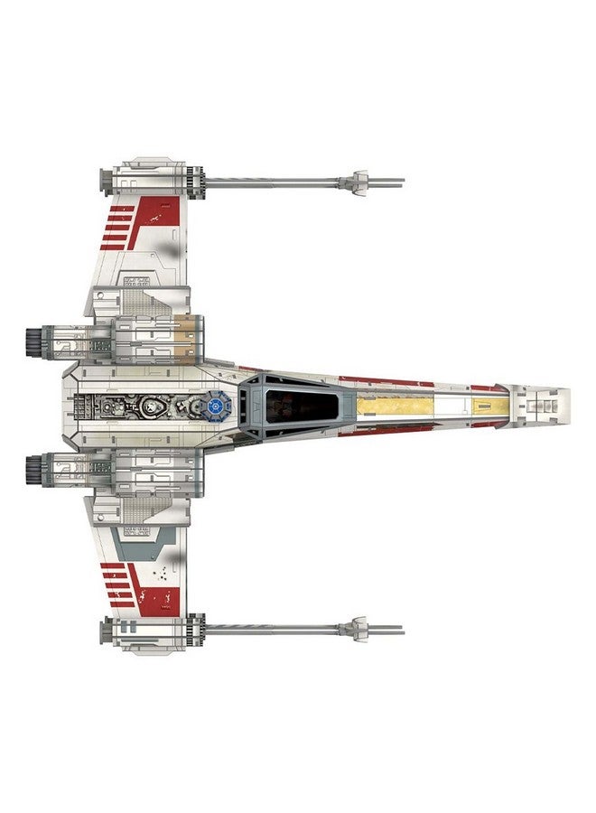 4 دي سيتي سكيب مجموعات نماذج ورقية ثلاثية الأبعاد لمناظر مدينة حرب النجوم (مقاتلة T-65 X-Wing) - Image 4