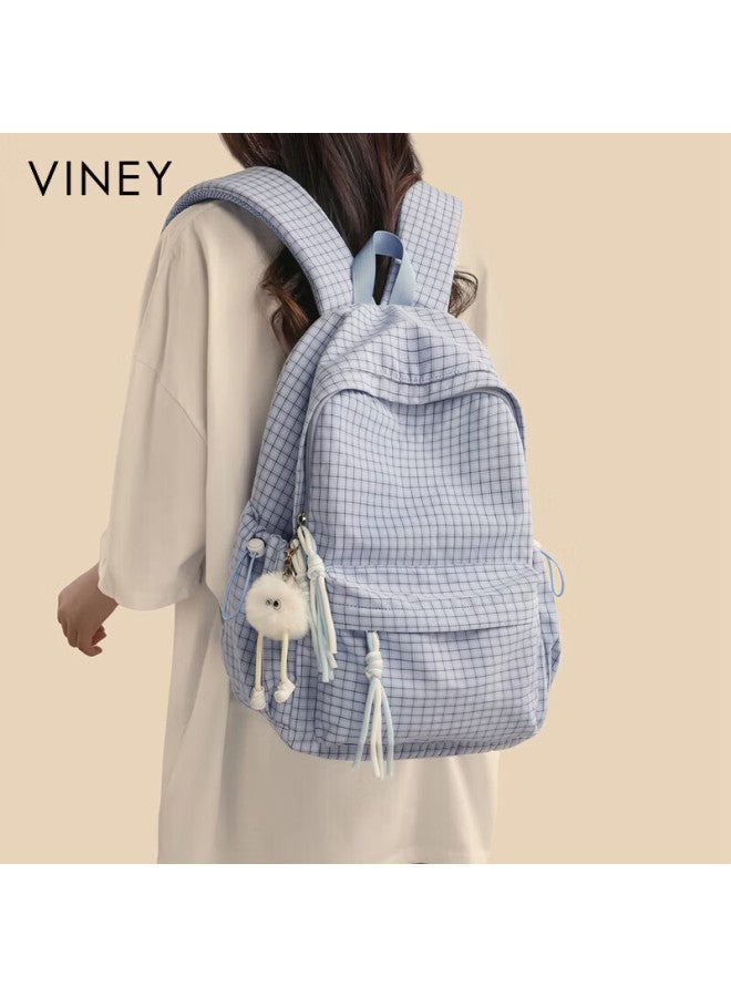 Viney Women's Backpack High-value Student Middle And High School Schoolbag Lightweight Travel Backpack Birthday Gift For Girlfriend - Image 2