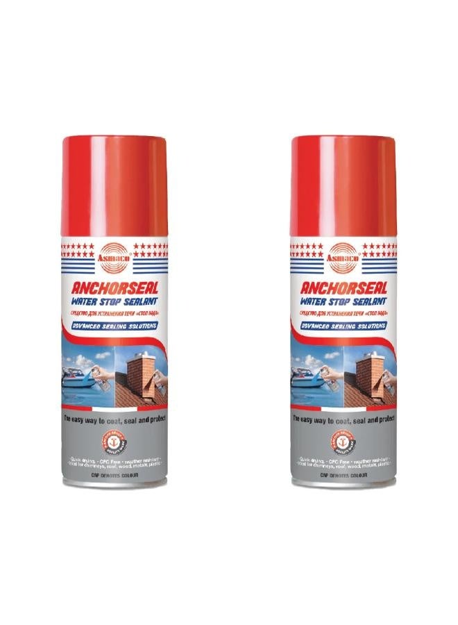 Asmaco Anchorseal Water Stop - Terracotta - 400 Ml - Set of 02