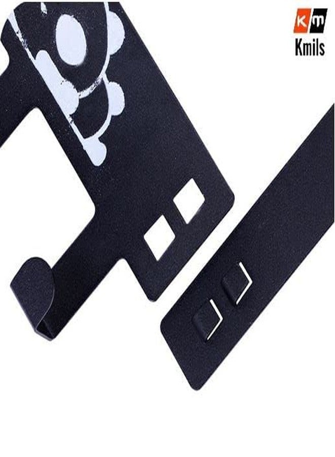 Kmils Door Hanger for Clothes Without Drill, Over The Door Hook Hanger, Door Hooks for Clothes, Cloth Hanging Hooks for Door, Door Hangers (Pack of 2) - Image 5