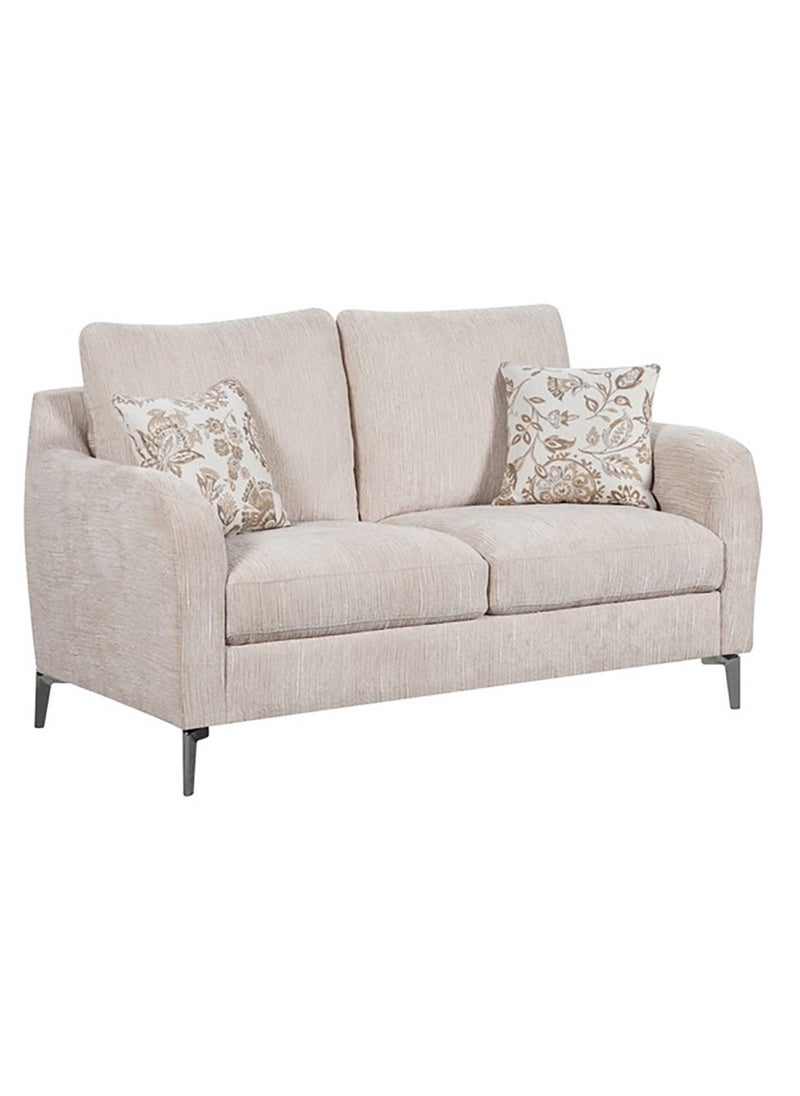 ROYALOAK Royaloak Weston Fabric 2 Seater Sofa | Metal Frame Support | Fabric Upholstery | Sofa 2 Seater | Durable & Long-lasting | Comfortable Seating Space  - Image 1
