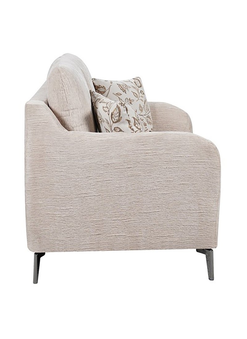 ROYALOAK Royaloak Weston Fabric 2 Seater Sofa | Metal Frame Support | Fabric Upholstery | Sofa 2 Seater | Durable & Long-lasting | Comfortable Seating Space  - Image 4
