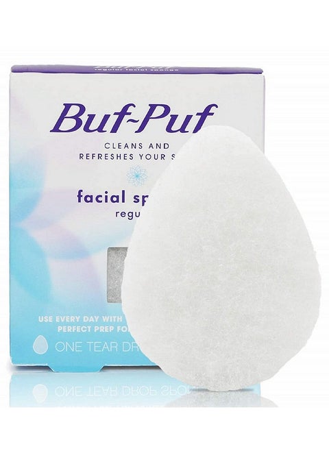 Regular Facial Sponge 1 Each (Pack Of 10)