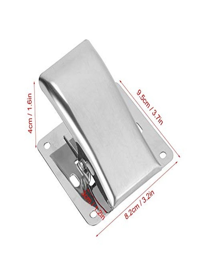 Dilwe Fish Fillet Clamp, Fish Tail Clip with Deep-Jaw Stainless Steel Fishing Grip for Table Cleaning and Bait Board - Image 4