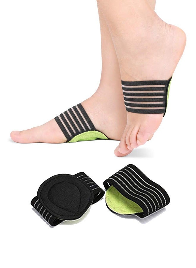 Polish'D Arch Support, 1 Pairs Compression Fasciitis Cushioned Support Sleeves, Plantar Fasciitis Foot Relief Cushions for Plantar Fasciitis, Fallen Arches, Achy Feet Problems for Men and Women - Image 1