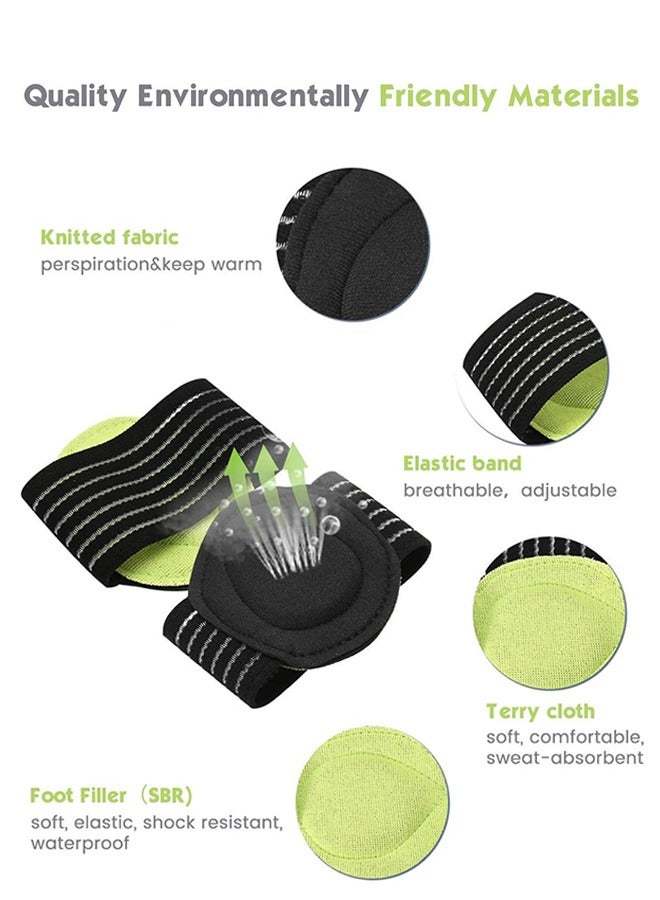 Polish'D Arch Support, 1 Pairs Compression Fasciitis Cushioned Support Sleeves, Plantar Fasciitis Foot Relief Cushions for Plantar Fasciitis, Fallen Arches, Achy Feet Problems for Men and Women - Image 3