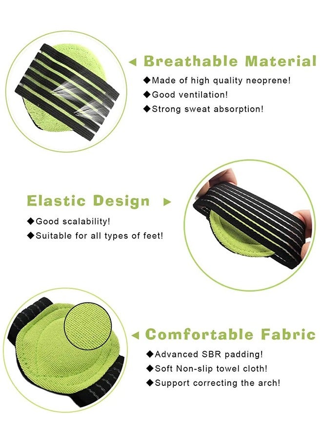 Polish'D Arch Support, 1 Pairs Compression Fasciitis Cushioned Support Sleeves, Plantar Fasciitis Foot Relief Cushions for Plantar Fasciitis, Fallen Arches, Achy Feet Problems for Men and Women - Image 4