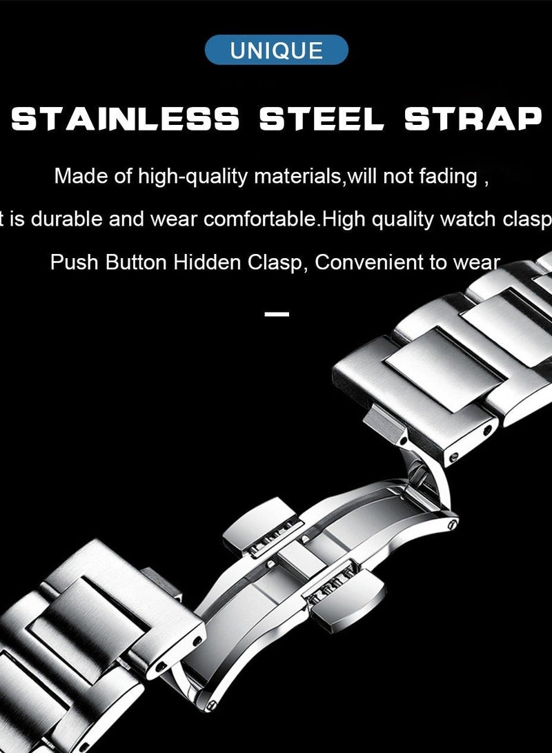 POEDAGAR Man Watch Waterproof Luminous Men's Watch Quartz-40.5mm - Image 5