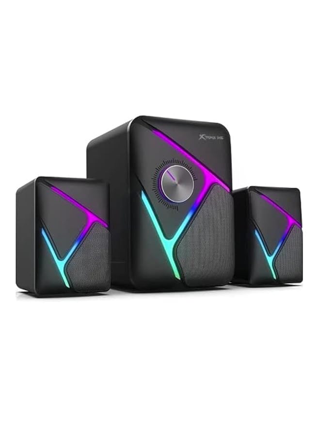 XTRIKE ME Sk 610 Gaming Speaker Black - Image 1