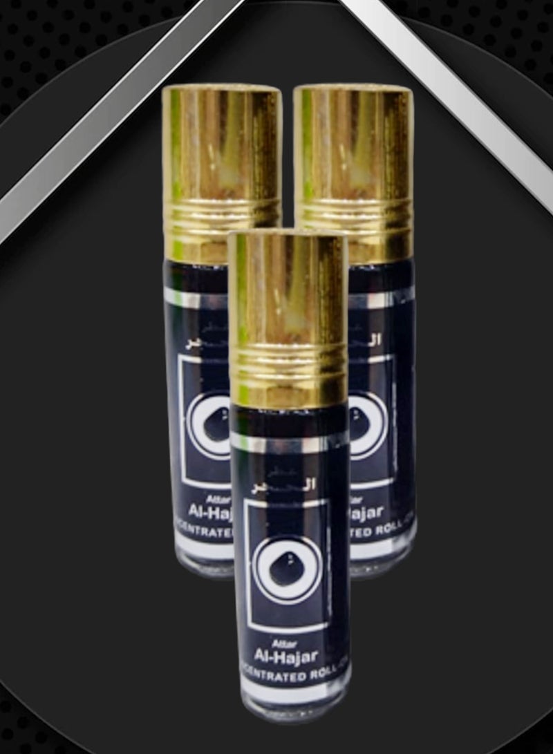 احلا 3 قطع عطر أهلا الحجر رول مركز 6 مل - Image 1