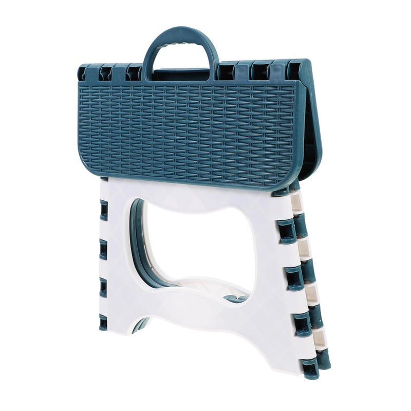 Portable Folding Stool Compact Lightweight Plastic Step Stool for Outdoor Camping Fishing Home Use - Image 2