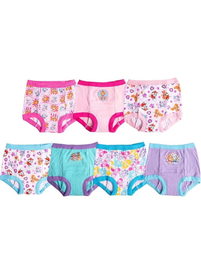 باو بترول Paw Patrol Girls' Toddler Potty Training Pants with Chase, Skye  More with Success Chart  Stickers Size 18, 2t, 3t, 4t - Image 1