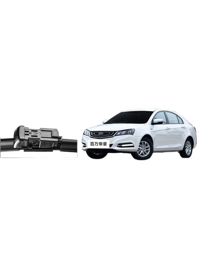 YITU Windshield Wiper For Geely Dihao [2017 Model], Original Size Wiper Blade, A-Grade Rubber Strip - Image 3