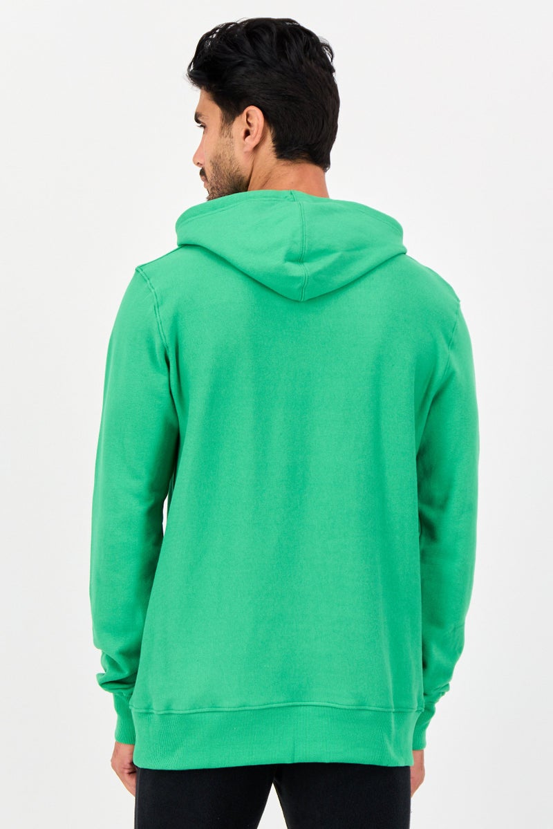 Champion Men Sportswear Fit Long Sleeve Outdoor Hoodie, Green - Image 3