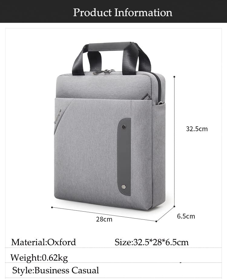 BROGBUS Waterproof Unisex Laptop Slim Sleeve Bag for Laptops and Notebooks with Shoulder Strap - Image 5