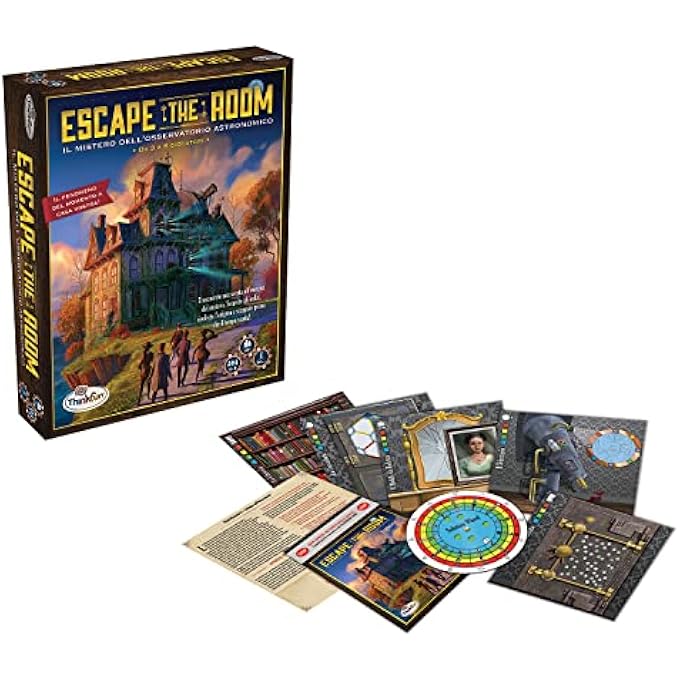 thinkfun Ravensburger 76368 Escape The Room The Secret of the Observers Board Game 38 Players Age 10 - Image 3