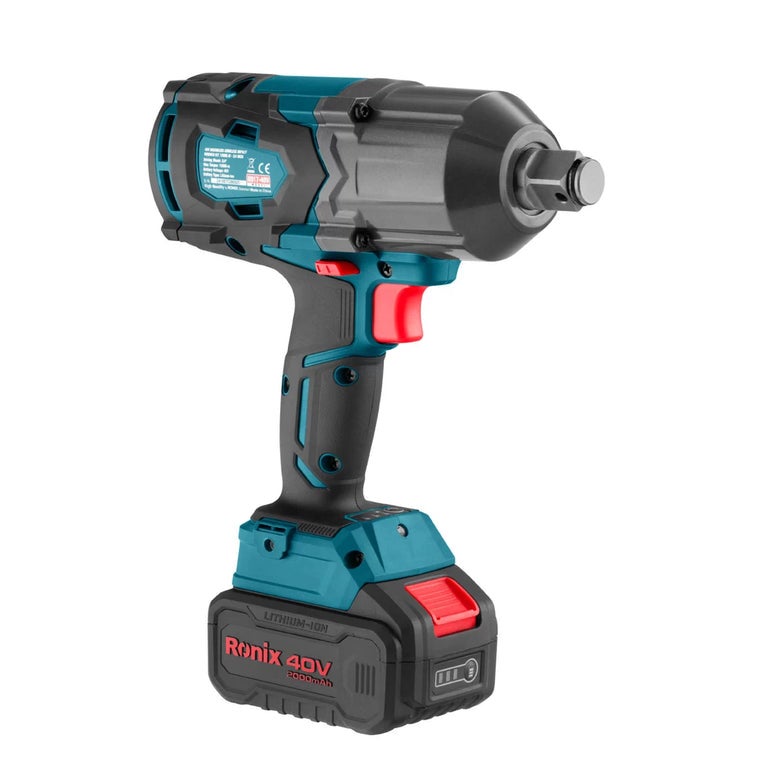 RONIX 40V Brushless Cordless Impact Wrench Kit 1200 N - Model 8917-40V - Image 2