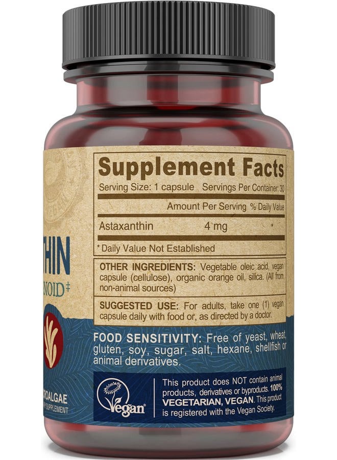 Deva Vegan Astaxanthin Deva Vegan 30 Softgel - Image 3