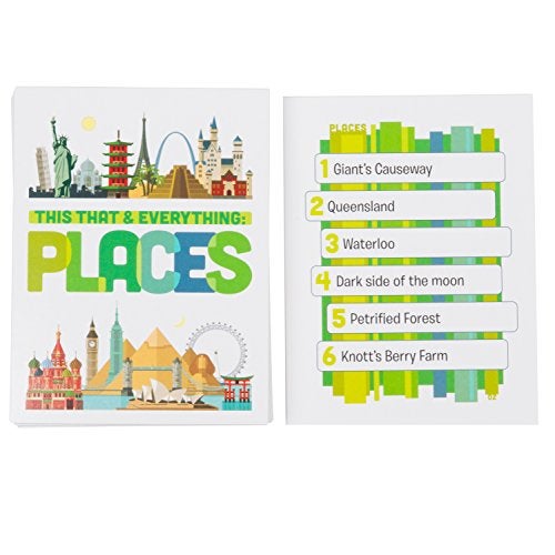 Outset Media This That and Everything: Places – Travel Sized Trivia Party Game for 4 or More Players Ages 12 and up - Image 5