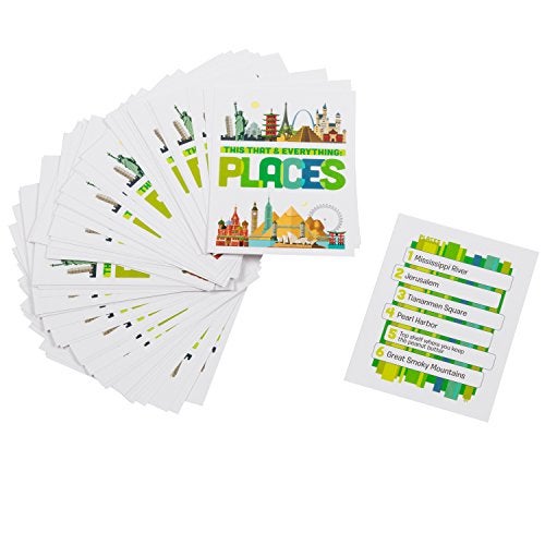 Outset Media This That and Everything: Places – Travel Sized Trivia Party Game for 4 or More Players Ages 12 and up - Image 4