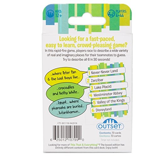 Outset Media This That and Everything: Places – Travel Sized Trivia Party Game for 4 or More Players Ages 12 and up - Image 2