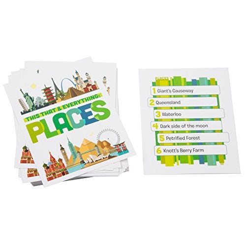 Outset Media This That and Everything: Places – Travel Sized Trivia Party Game for 4 or More Players Ages 12 and up - Image 3
