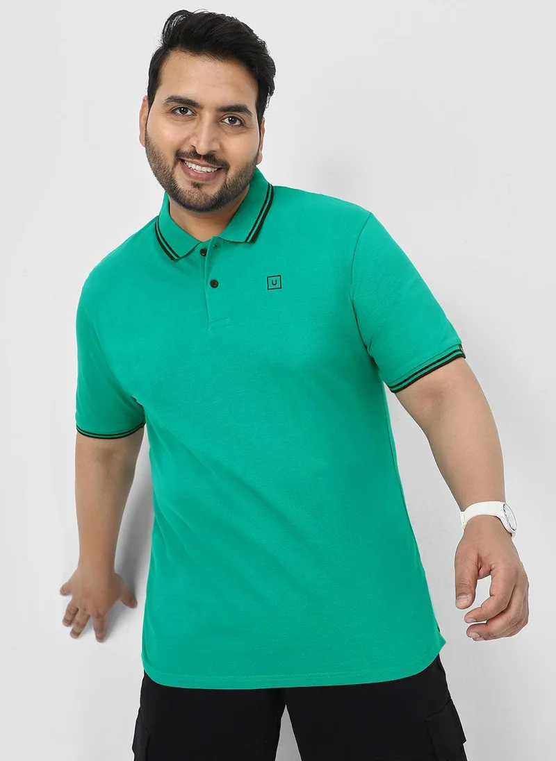 Urbano Plus Men's Regular Fit Polo T-Shirt