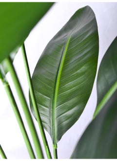 Rock Pow Artificial Tree, Faux Tropical Banana Tree, Handcrafted Artificial Areca Palm Tree With Lifelike Leaf, Realistic Durable Decorative Artificial Trees For Home And Office Decoration.  - Image 3