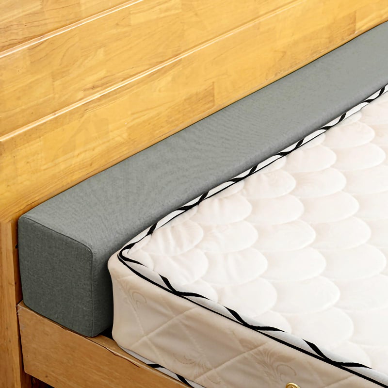 ThinMay Bed Gap Filler/Mattress Space Filler, Mattress Extender for Twin/Full/Queen/King Bed, Close Gap(0-12") Between Mattress and Headboard or Wall, Stop Losing Your Pillows(Dark Gray-LxWxD-60*2*6in) - Image 1