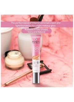 بوندز كريم BB+ من POND'S، تغطية فورية للبقع + مكياج خفيف، طبيعي 18 جرام  - Image 4